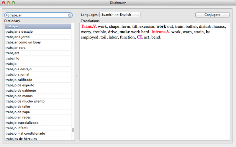 Spanish-English Dictionary (Offline) thumbnail 4