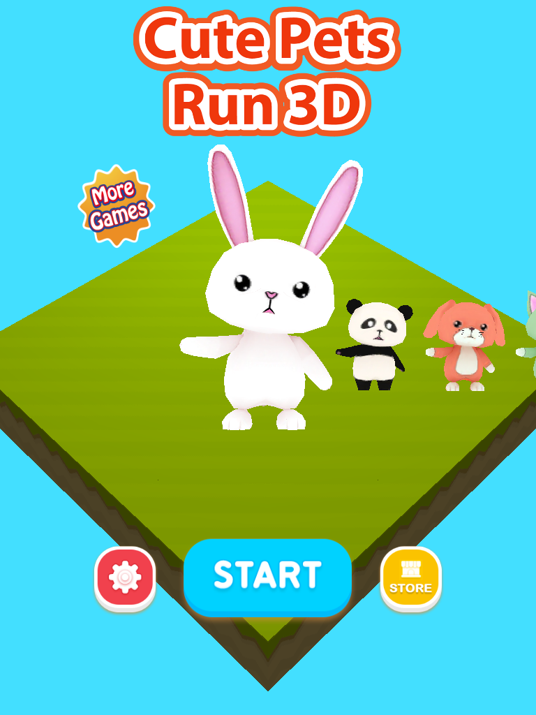 Cute Pets Run 3D screenshot 8