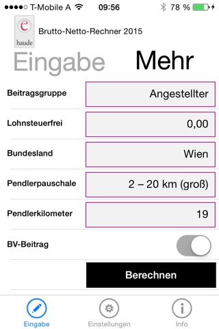 Brutto Netto Rechner 2017 screenshot 3