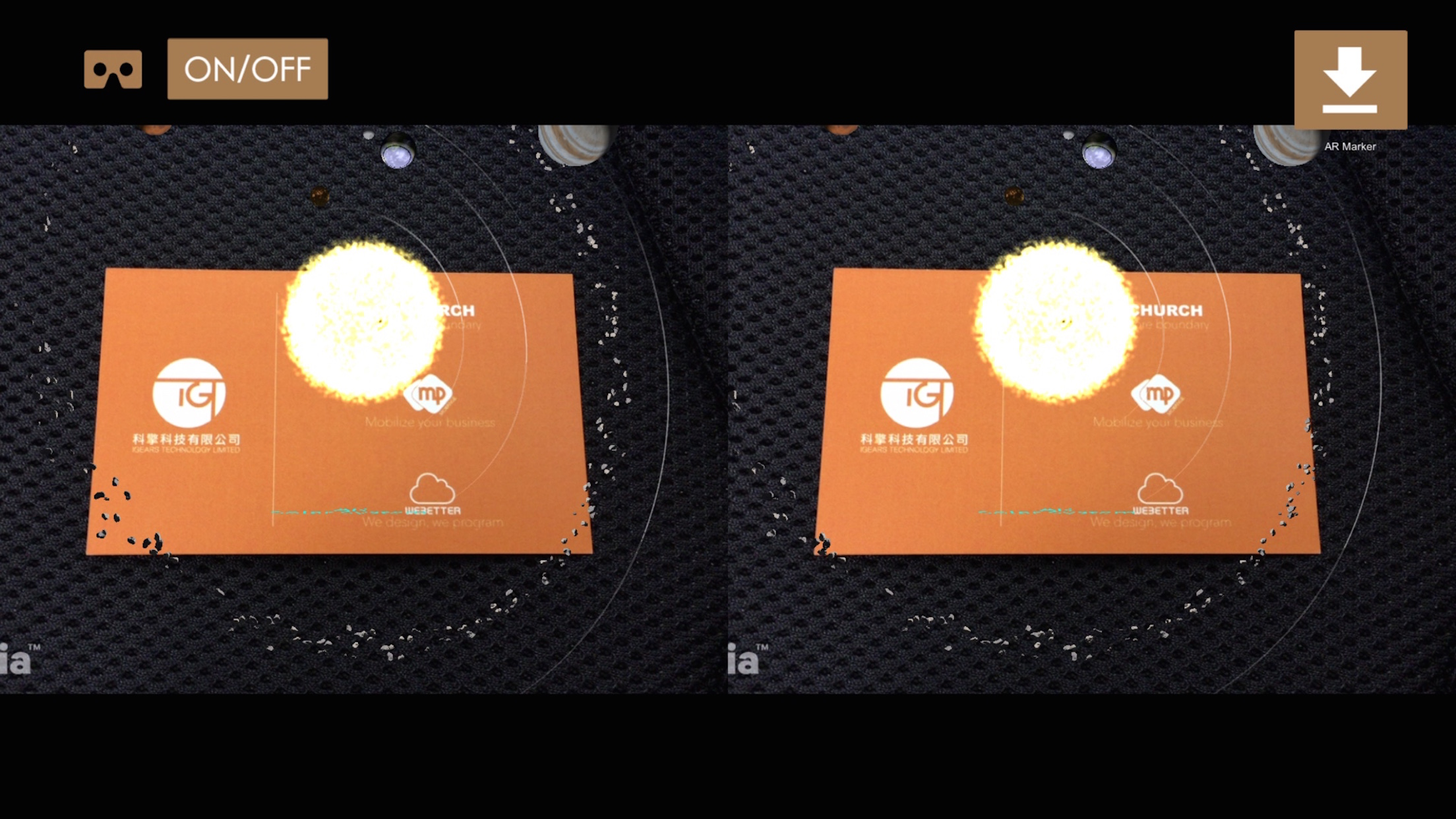 ARVR Solar System screenshot 4