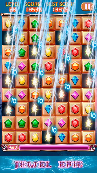 Screenshot #1 pour Jewels Star Classic
