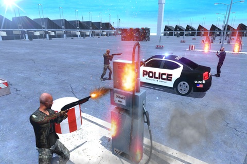 Police Car Transporter Plane - Chase the Criminals & Prisoners Now! screenshot 3