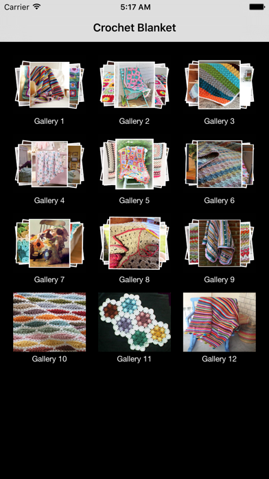 Screenshot #1 pour Crochet Blanket