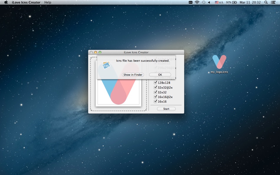 #3. iLove Icns Creator (macOS) 由: 平 吕