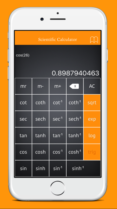 Screenshot #1 pour Scientific Calculator - as good as it get.!