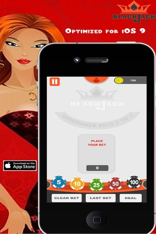 Blackjack : Blackjack Free, Blackjack 21 pro screenshot 3