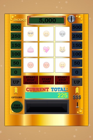 A funny Emoji Slot Machine Casino Game screenshot 3