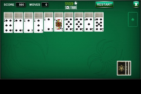 Spider Solitaire 2016 FREE screenshot 3