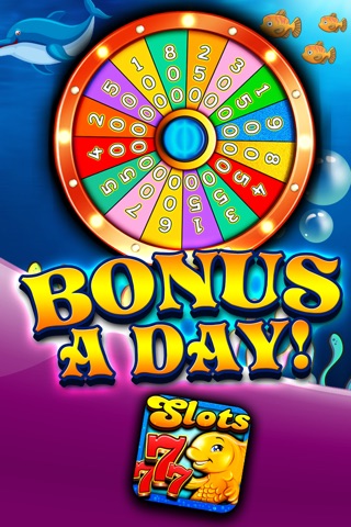 Fish Slots Of Big Jackpot - casino gold bonuses with blackjack roulette in las vegas screenshot 3