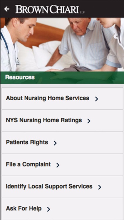 Elder Care Resource App