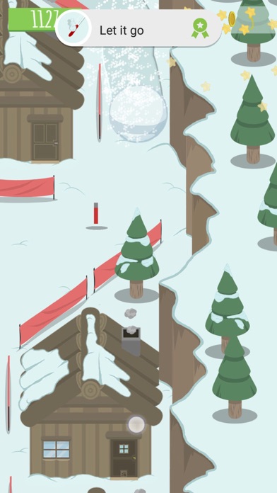 How to cancel & delete Avalanching: snowboard slalom endless runner! from iphone & ipad 3