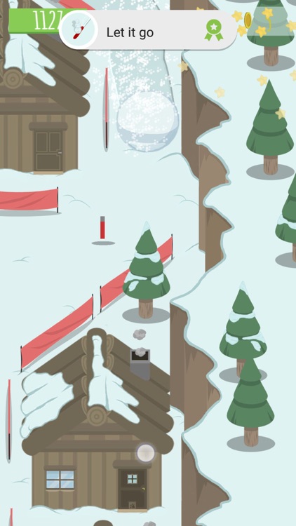 Avalanching: snowboard slalom endless runner!