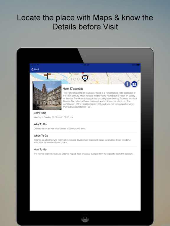 Screenshot #6 pour Travel France Country Guide