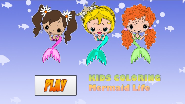 Kids Coloring Mermaid