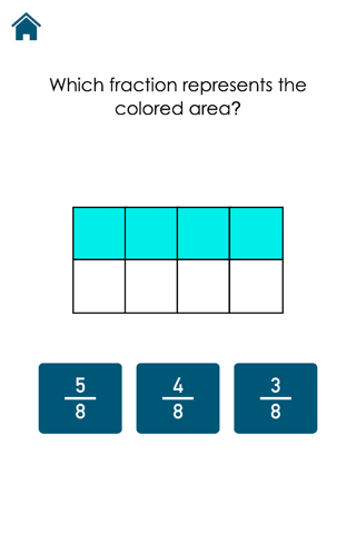 Learning Fraction Concepts | Fraction Quiz screenshot 3