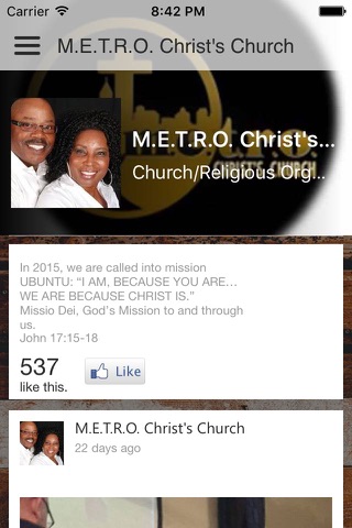 M.E.T.R.O. Christ's Church screenshot 3