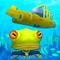 Dash For Splash Frog Racer - PRO - 3D Submarine Underwater Reef Diver