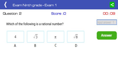 Ninth grade math screenshot 4