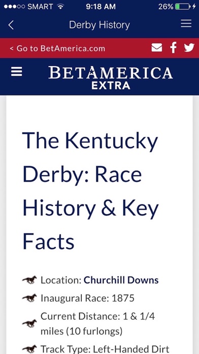 Screenshot #2 pour BetAmerica Extra
