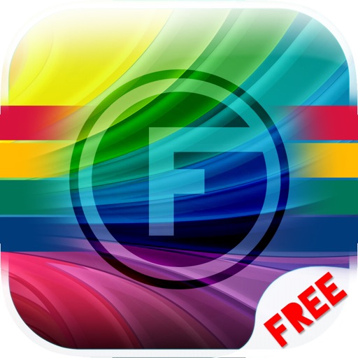 Fonts Shape Rainbow : Text Mask Wallpapers Themes Colorfy Free icon