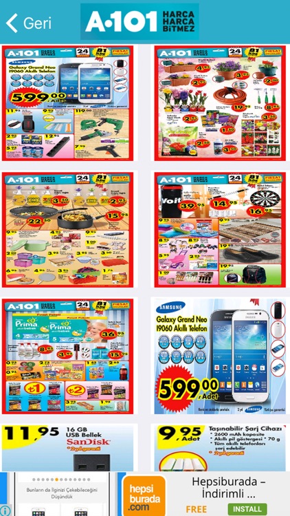 A101 Aktüel Ürünler