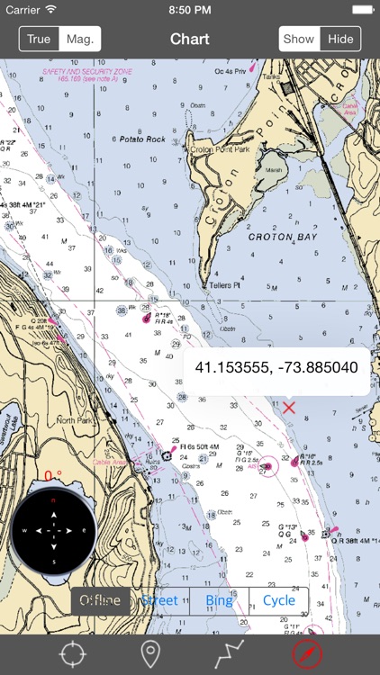 Hudson River (New York) - Raster Nautical Charts