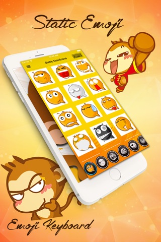 Emoji Love PRO - Animated Funny Emoticons - Cool Characters & Emoji Keyboard Icons & Emojis Stickers for Chatting screenshot 2