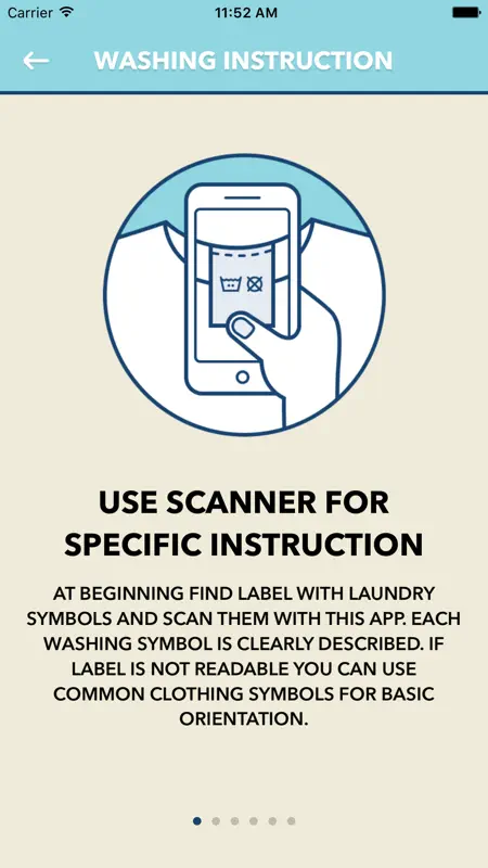 Laundry Day - Care Symbol Reader screenshot 4 of 5
