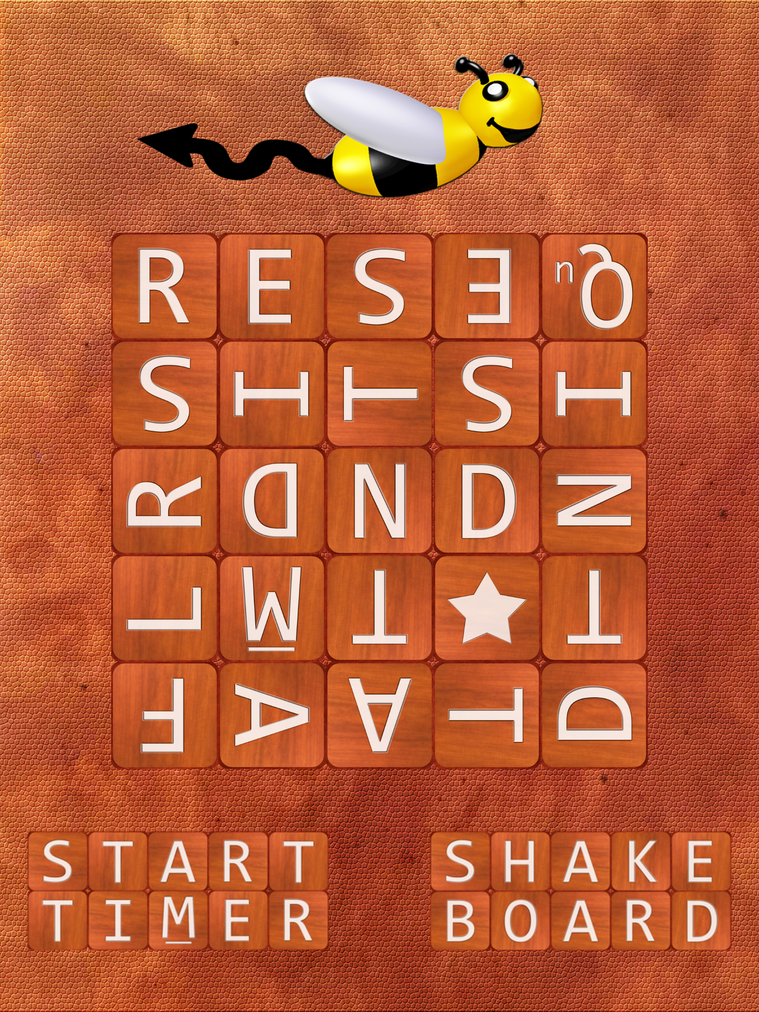 BumbleBoard - a Jumbo Letter Dice Board Game for Groups