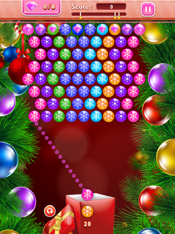 Screenshot #5 pour Boules de Noël - Free puzzle bubble jeu de tir jeu de Saga pour les filles et les garçons
