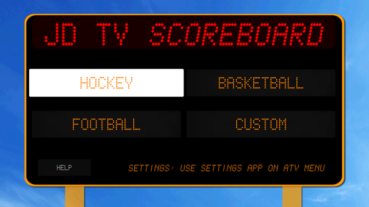 Screenshot #1 pour JD TV Scoreboard