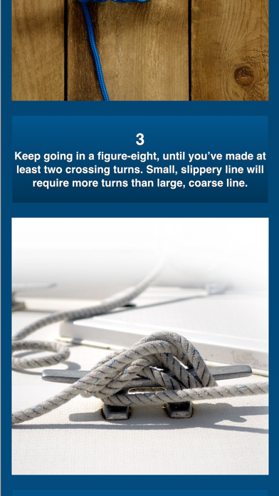 Screenshot #3 pour Knot Bible - the 50 best boating knots