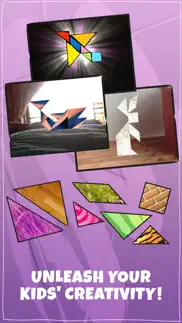 kids doodle & discover: dance, tangram math puzzle iphone screenshot 3