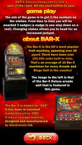 BAR-X Deluxe - The Real Arcade Fruit Machine App screenshot #2 for iPhone