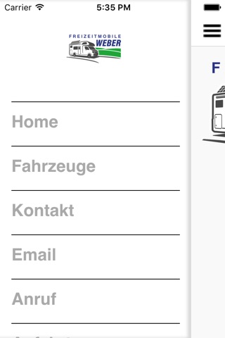 Freizeitmobile Weber screenshot 3