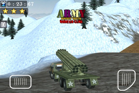 Army Rocket Truck Mountain Climb screenshot 3