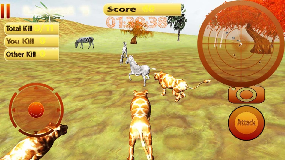 #1. Angry Tiger Multi Player : Simulator (iOS) Podle: MUHAMMAD PARWANA