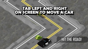 3D Zig-Zag  Car -  On The Run with Maze Road Racing Game screenshot #2 for iPhone
