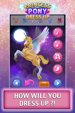 Game screenshot Fun Princess Pony Games - Dress Up Games for Girls apk