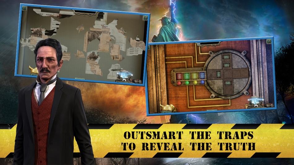 #4. Statue of Liberty - The Lost Symbol - A hidden object Adventure (iOS) By: Microids