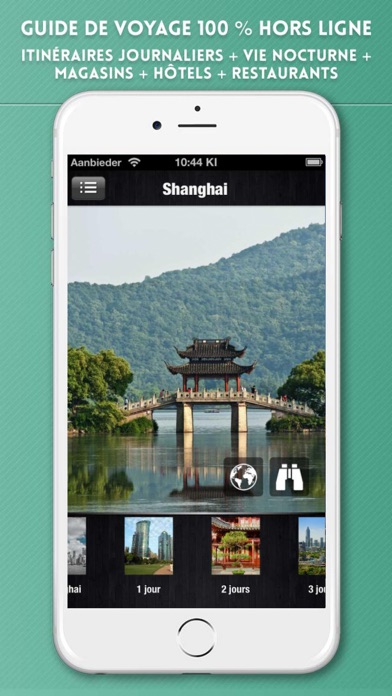 Screenshot #1 pour Shanghai Guide de Voyage et Tourisme avec Cartes Offline Restaurant et Hotel
