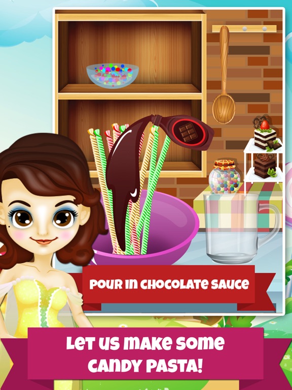 Pizza Dessert Maker Salon - Candy Food Cooking & Cake Making Kids Games for Girl Boy! iPad screenshot 4 - Games app