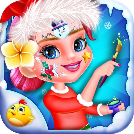 Christmas Face Paint Fun iOS App
