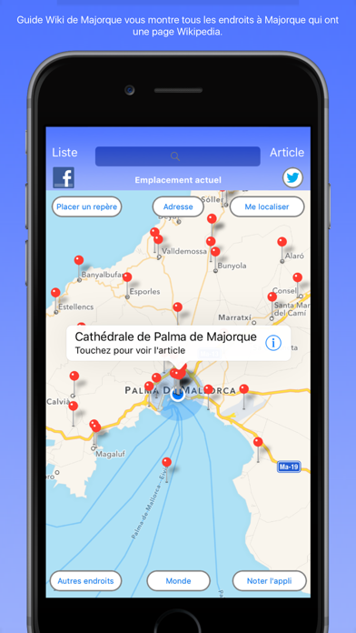 Screenshot #1 pour Guide Wiki de Majorque - Majorca Wiki Guide