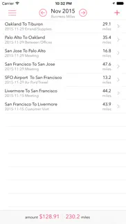 business miles iphone screenshot 3