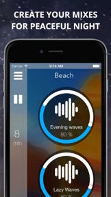 My Ambient Sounds - Sleeping Music & Ambient Soundscape Mixer to Help You Sleep Better Now screenshot