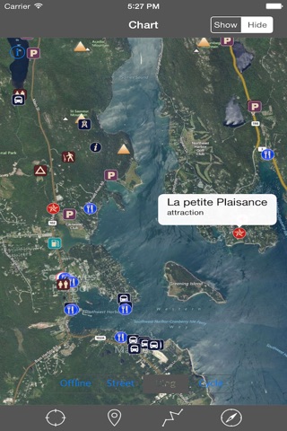 Acadia National Park – GPS screenshot 2