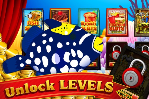 Crazy Lucky Fish Mania Fanatics Slots - Casino Vegas Game screenshot 4