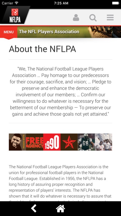 NFLPA.com by NFL Players Association