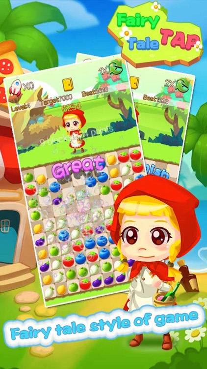 Fairy Tale Tap-The world's most free-style fairy crazy wayward simple action to eliminate small game screenshot-3